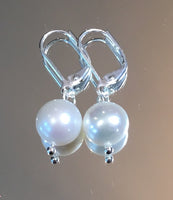 Freshwater Pearl Earrings with Leverbacks
