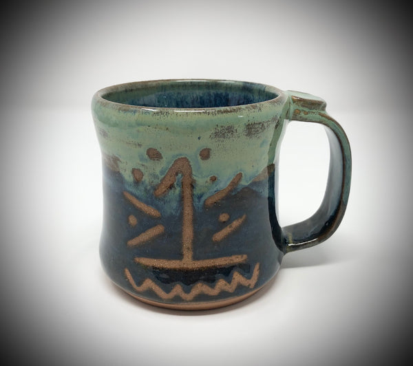 Pottery Serenity Mug, Oneness SPSM57