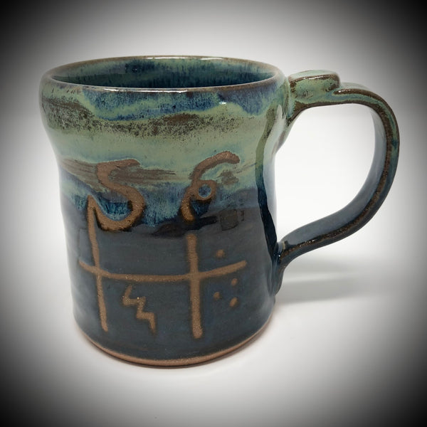 Pottery Serenity Mug, Self Care SPSM59