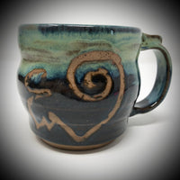 Pottery Serenity Mug, Peace SPSM52