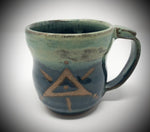 Pottery Serenity Mug, Lemurian Light Language--Lost Lemuria SPSM50
