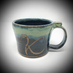 Pottery Serenity Mug, K Monogram SPSM48