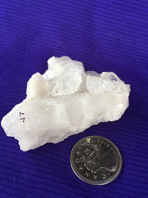 Arkansas Clear Quartz Crystal, .17 lb