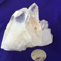 Arkansas Clear Quartz Crystal, .72 lb
