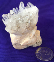 SOLD--Arkansas Quartz Crystal Skull