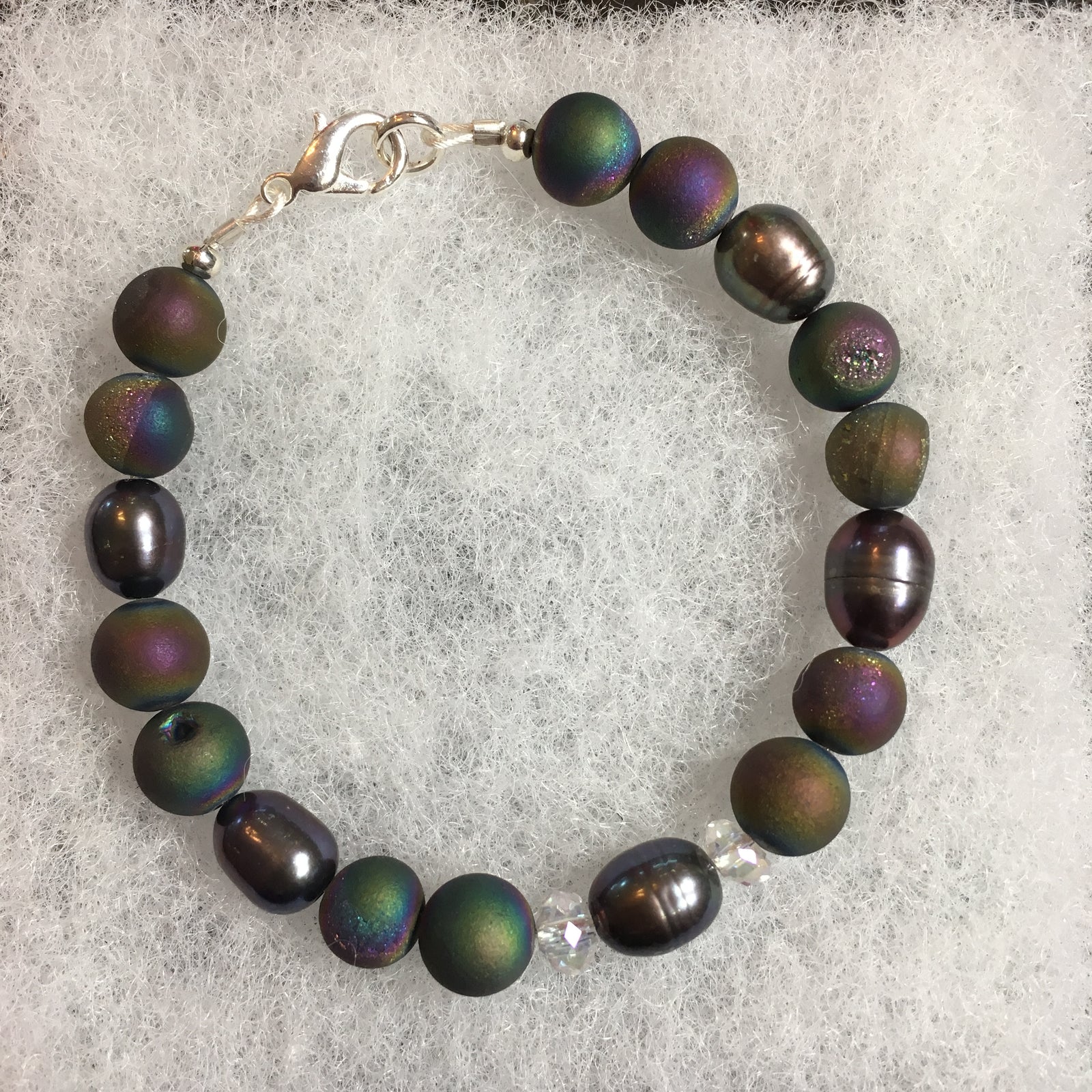 Agate Druzy Bracelet