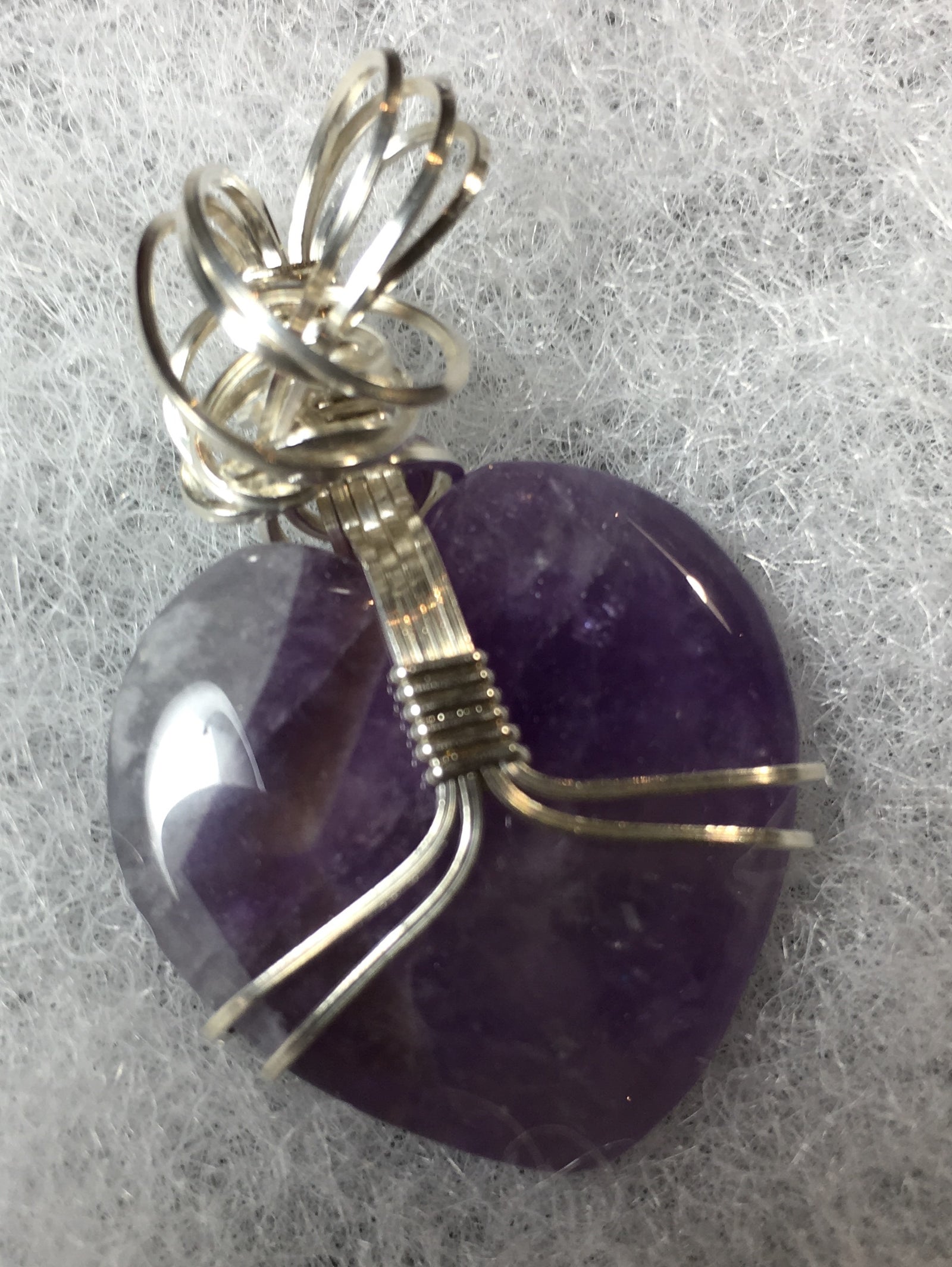 Amethyst Heart